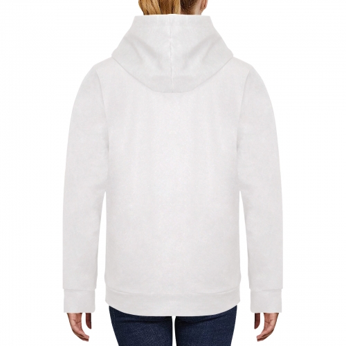 Women's Long Sleeve Fleece Hoodie (Model H55)