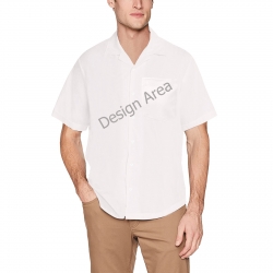 Hawaiian Shirt with Chest Pocket&Merged Design (T58)