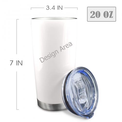 20oz Mobile Tumbler with Clear Slide Lid