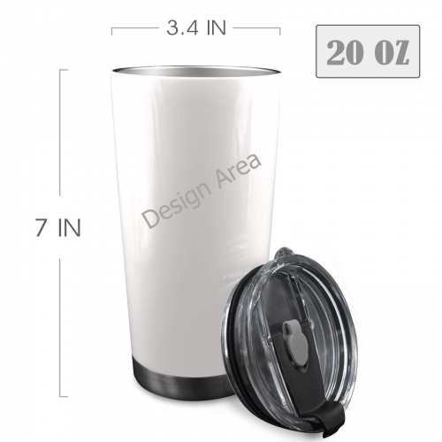 20oz Mobile Tumbler with Lid (Black Lock)