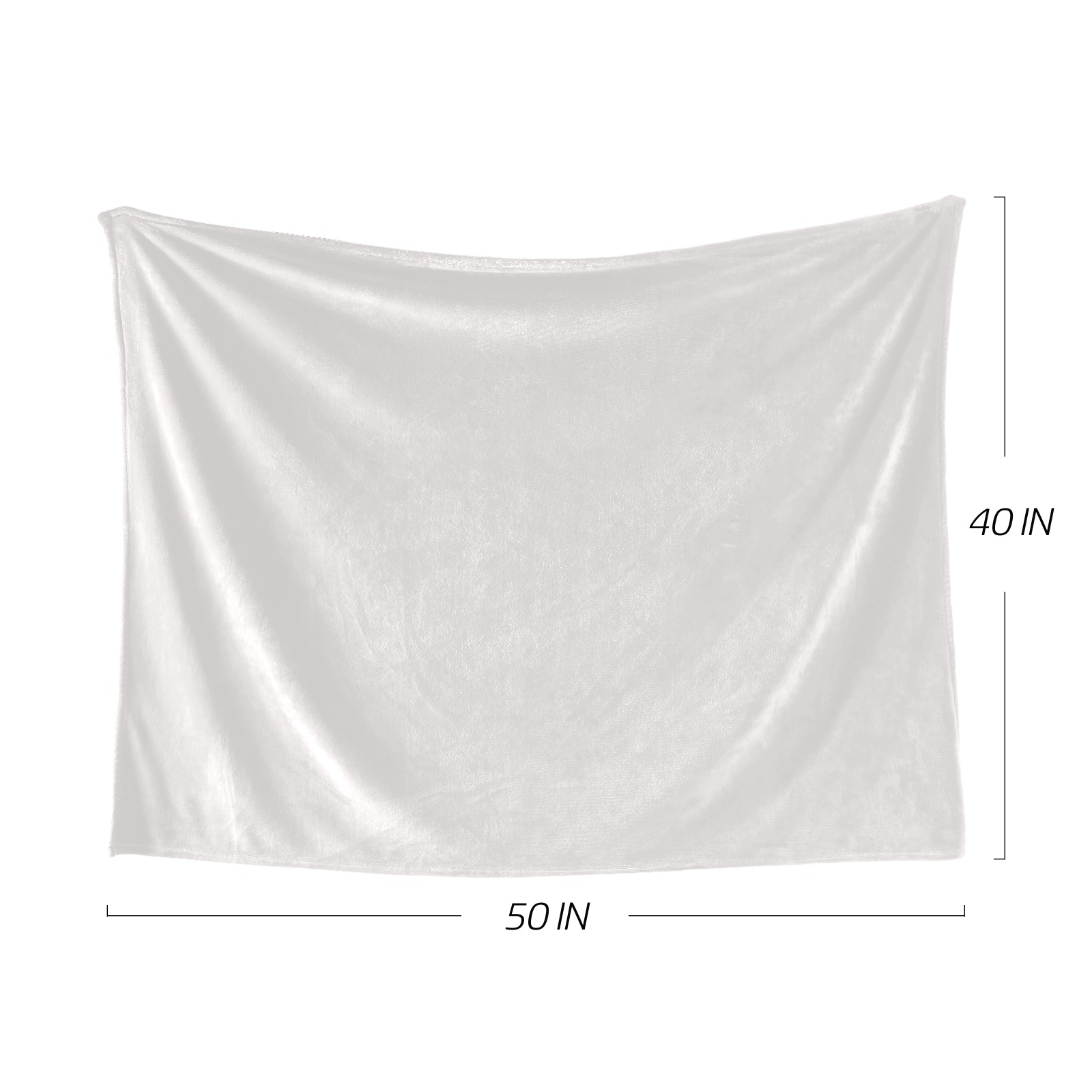 Ultra-Soft Micro Fleece Blanket 50"x40"