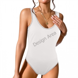 Women's High Cut Backless Swimsuit (Model S50)