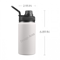 Kids Water Bottle with Chug Lid (12 oz)