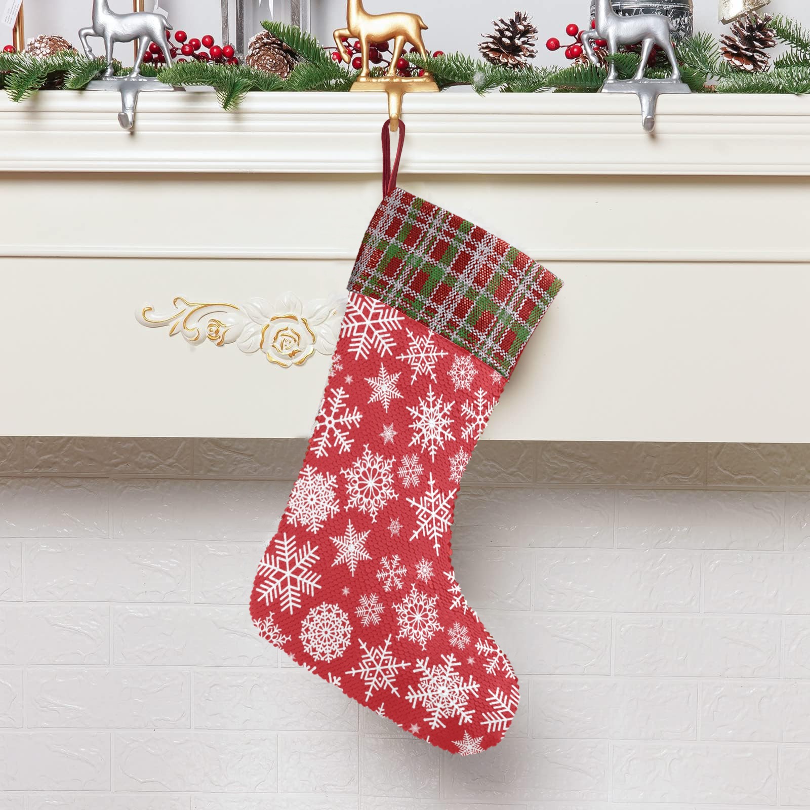 Sequin Christmas Stocking