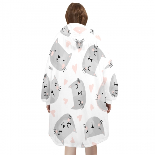 Unisex Blanket Hoodie (Model H59)