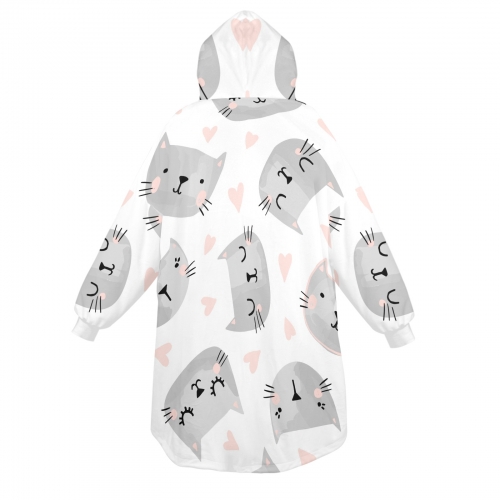 Unisex Blanket Hoodie (Model H59)
