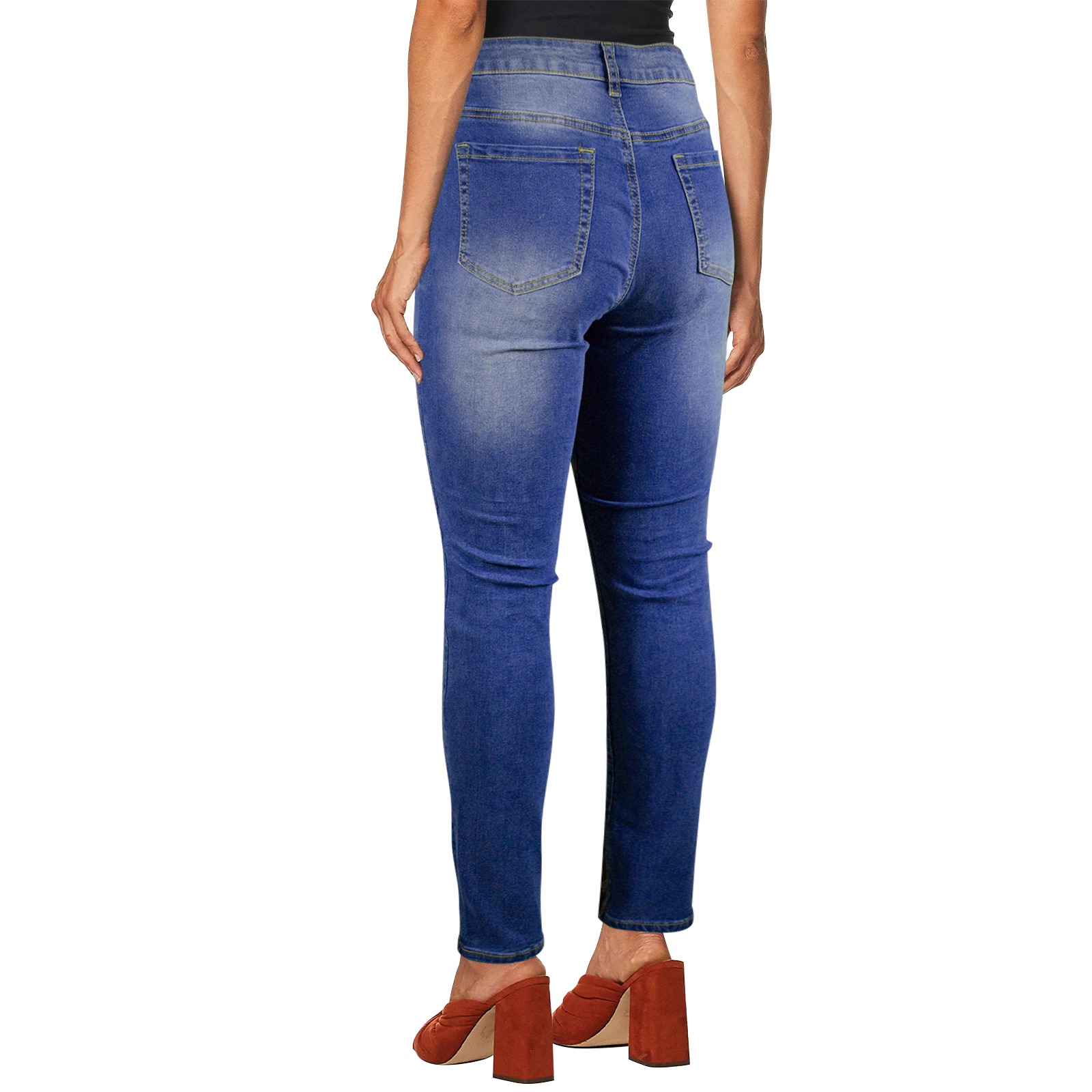 Women's Jeans (Front Printing)