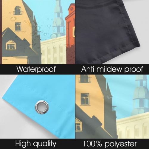 Shower Curtain 36"x72"