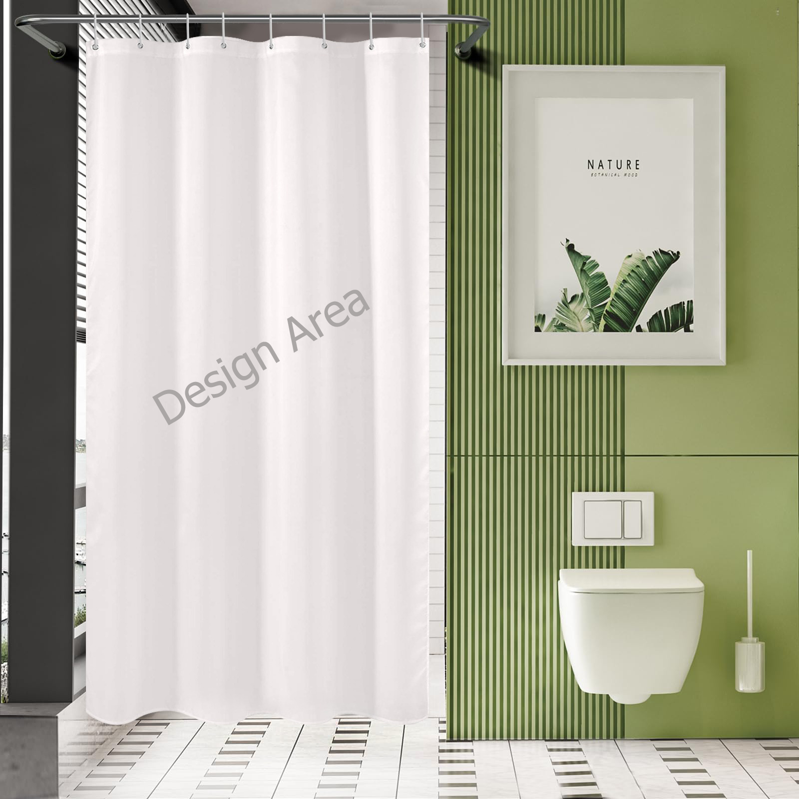 Shower Curtain 48"x72"