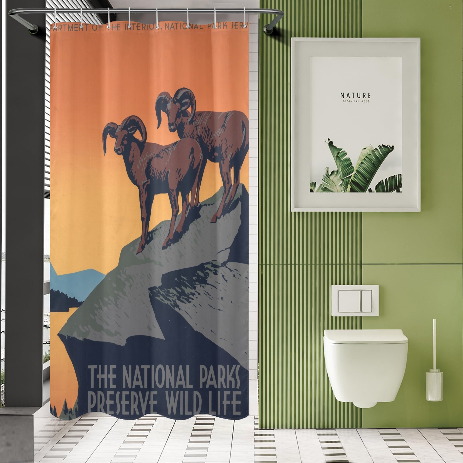 Shower Curtain 48"x72"