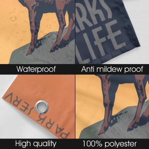 Shower Curtain 48"x72"