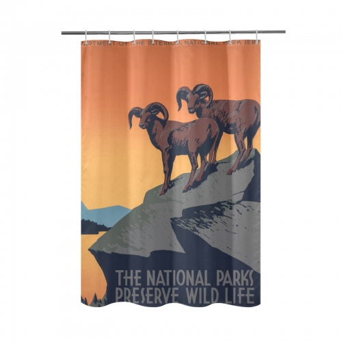 Shower Curtain 48"x72"