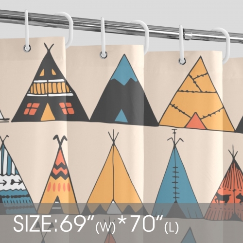 Shower Curtain 69"x70"