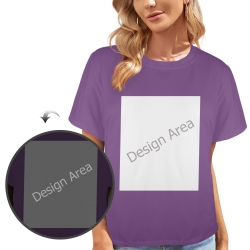 Women's Glow in the Dark T-shirt (Two Sides Printing)