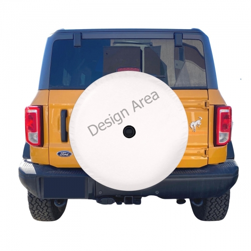 Spare Tire Cover with Backup Camera Hole (30 Inch)