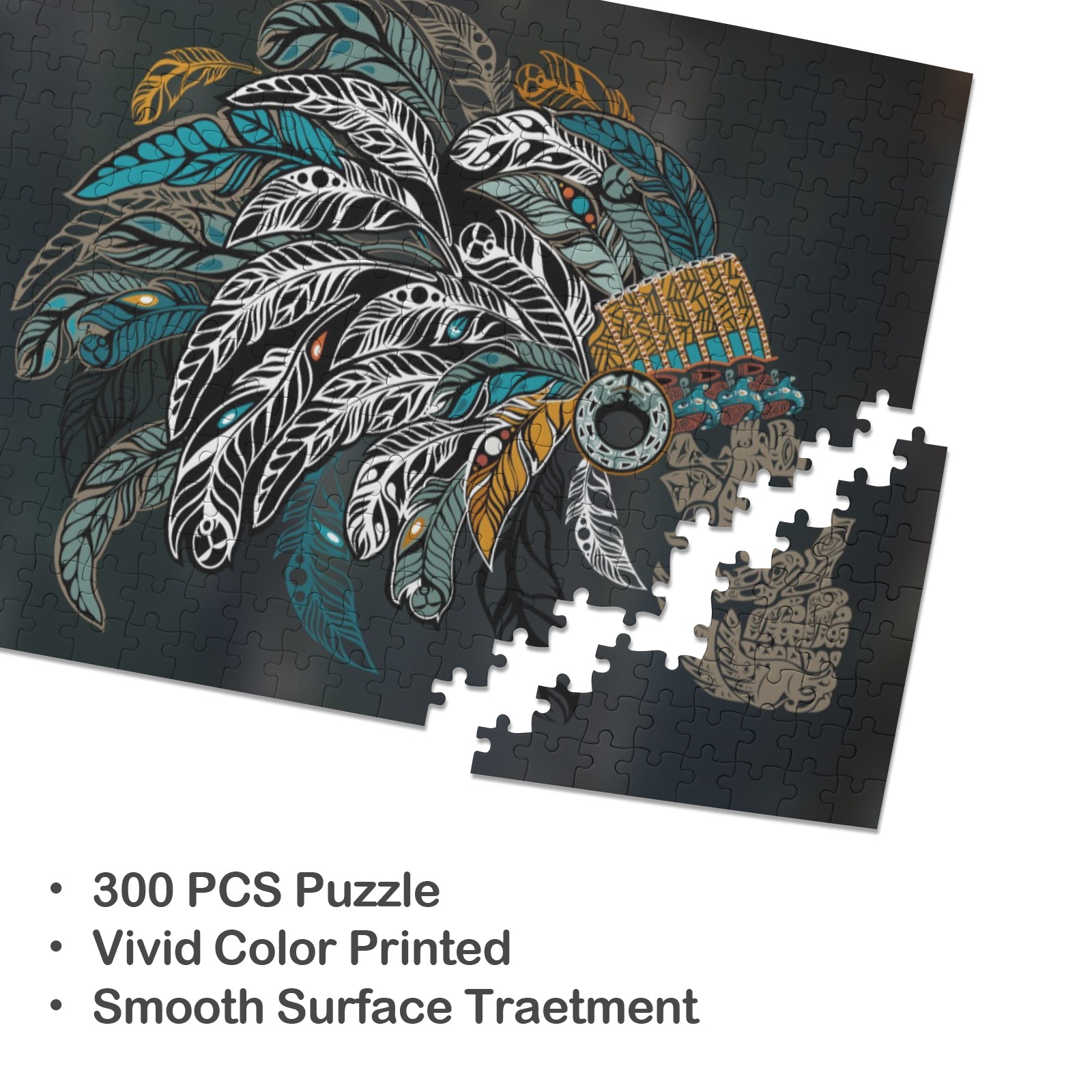 300-Piece Wooden Jigsaw Puzzle (Horizontal)