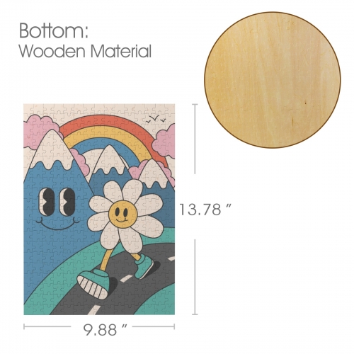 300-Piece Wooden Jigsaw Puzzle (Vertical)