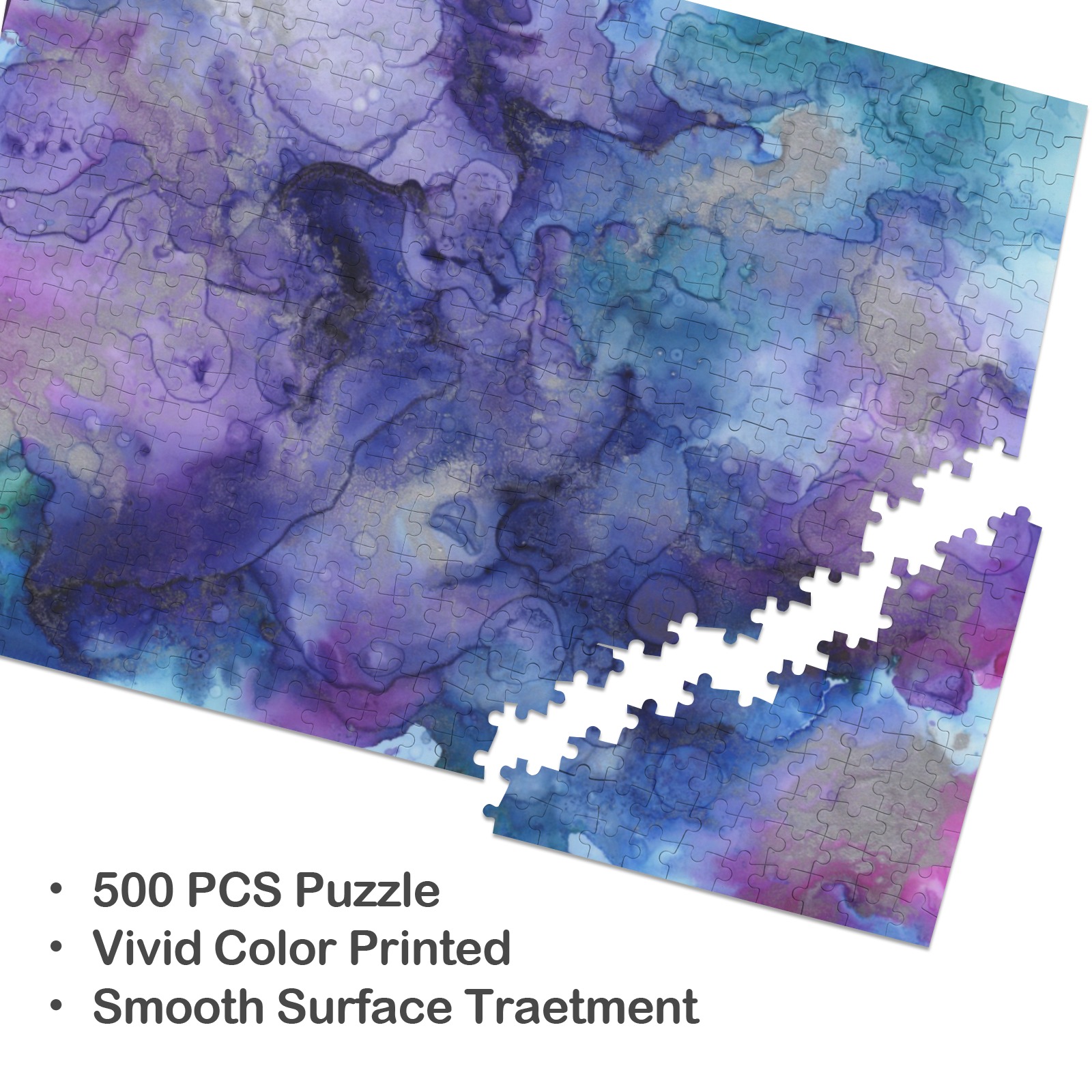 500-Piece Wooden Jigsaw Puzzle (Horizontal)