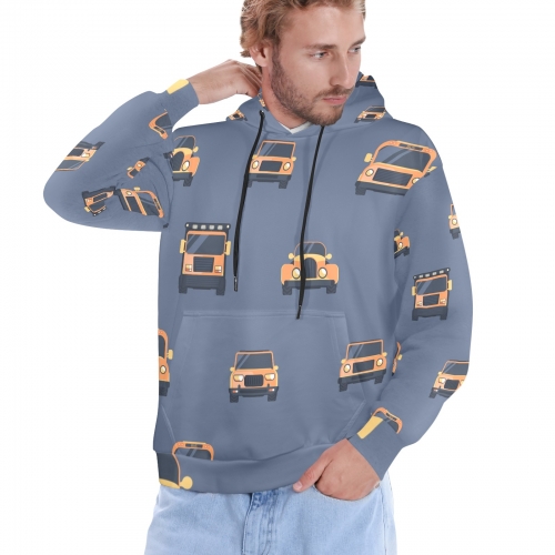 Men's All Over Print Hoodie (Model H61)