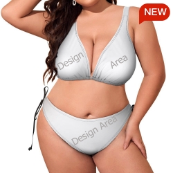 Halter Bikini Swimsuit-Large (BK2131)
