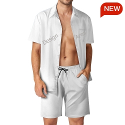 Men's Shirt and Shorts Outfit