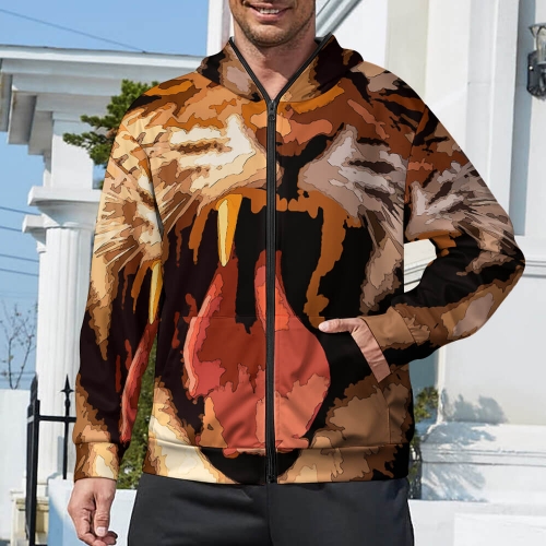 Men's Full Zip Hoodie (WY14)