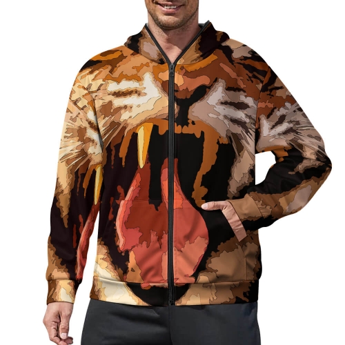 Men's Full Zip Hoodie (WY14)