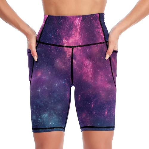 Women's Knee-Length Yoga Shorts