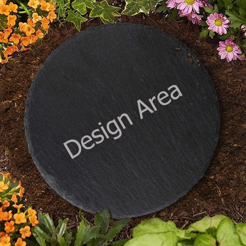 Round Pet Memorial Stone