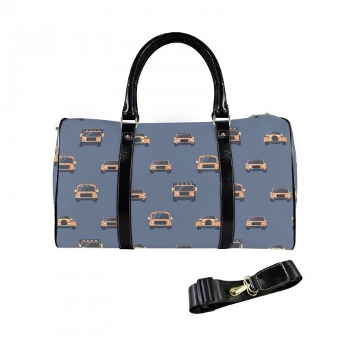 Large Capacity Travel Bag-Small (Black Long Patch) (1736)