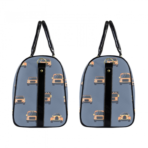 Large Capacity Travel Bag-Small (Black Long Patch) (1736)