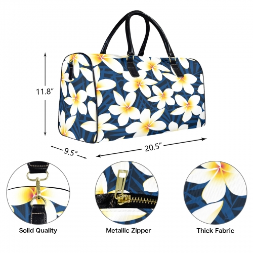 Large Capacity Travel Bag-Large (Black Short Patch) (1737)