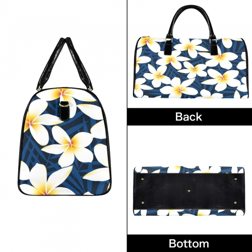 Large Capacity Travel Bag-Large (Black Short Patch) (1737)