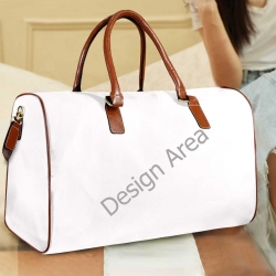 Large Capacity Travel Bag-Large (Brown Short Patch) (1737)