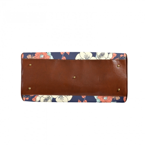 Large Capacity Travel Bag-Large (Brown Short Patch) (1737)