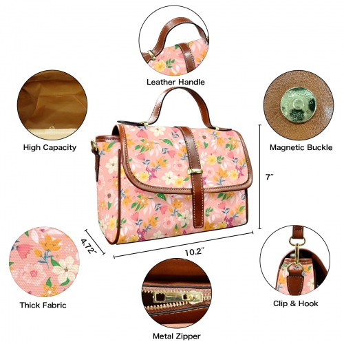 Multi-Function Satchel-Brown (Model 1740)