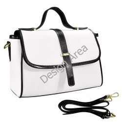 Multi-Function Leather Satchel-Black (Model 1739)