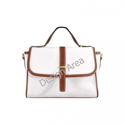 Multi-Function Leather Satchel-Brown (Model 1739)
