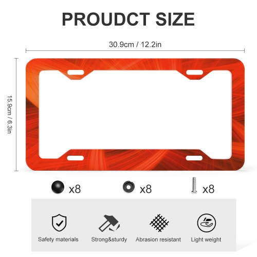 License Plate Frame (4 Thin Holes)