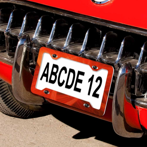 License Plate Frame (4 Thin Holes)