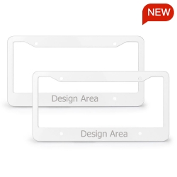 License Plate Frame (4 Round Holes)
