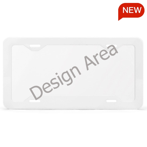 License Plate (4 Thin Holes)