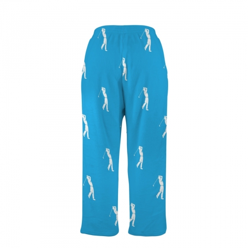 Men's Coral Fleece Pajama Trousers (Model L76)