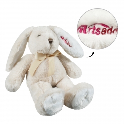 Custom Embroidered Bunny Plush Toy-Small