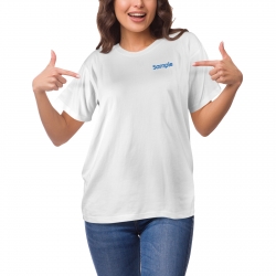 Custom Embroidered Unisex T-shirt