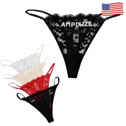 Custom Letter Lace Tanga (Back Customizing)