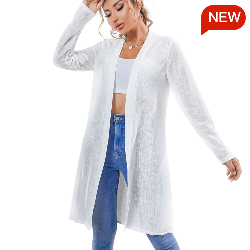 Women's Mid-Length Cardigan (NZ060)