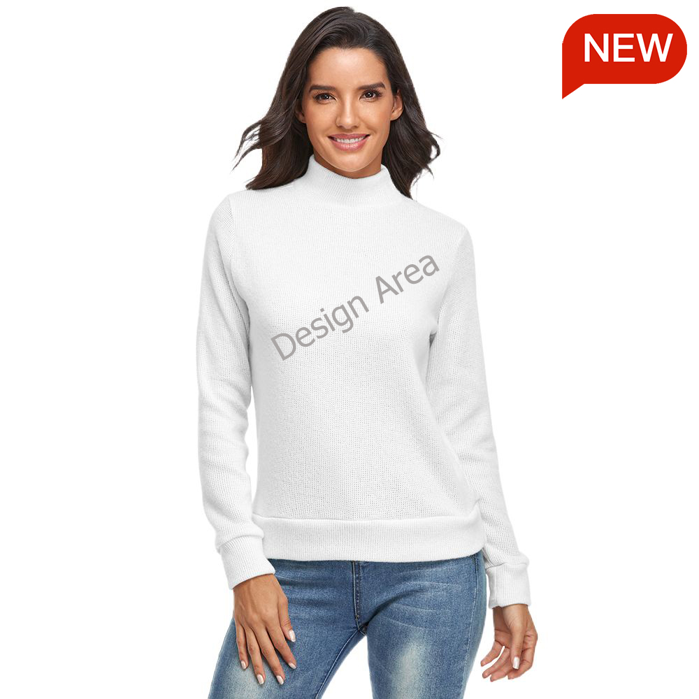 Women's High Neck Sweater