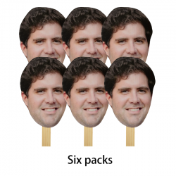 Custom Photo Hand Fan (6 Packs)