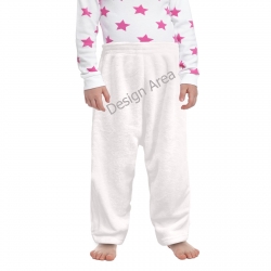 Little Kids' Coral Fleece Pajama Trousers (Model L76)